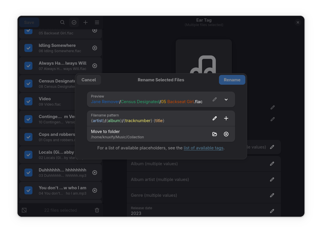 Ear Tag screenshot