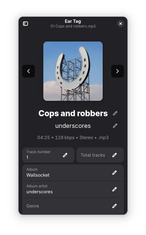 Ear Tag screenshot