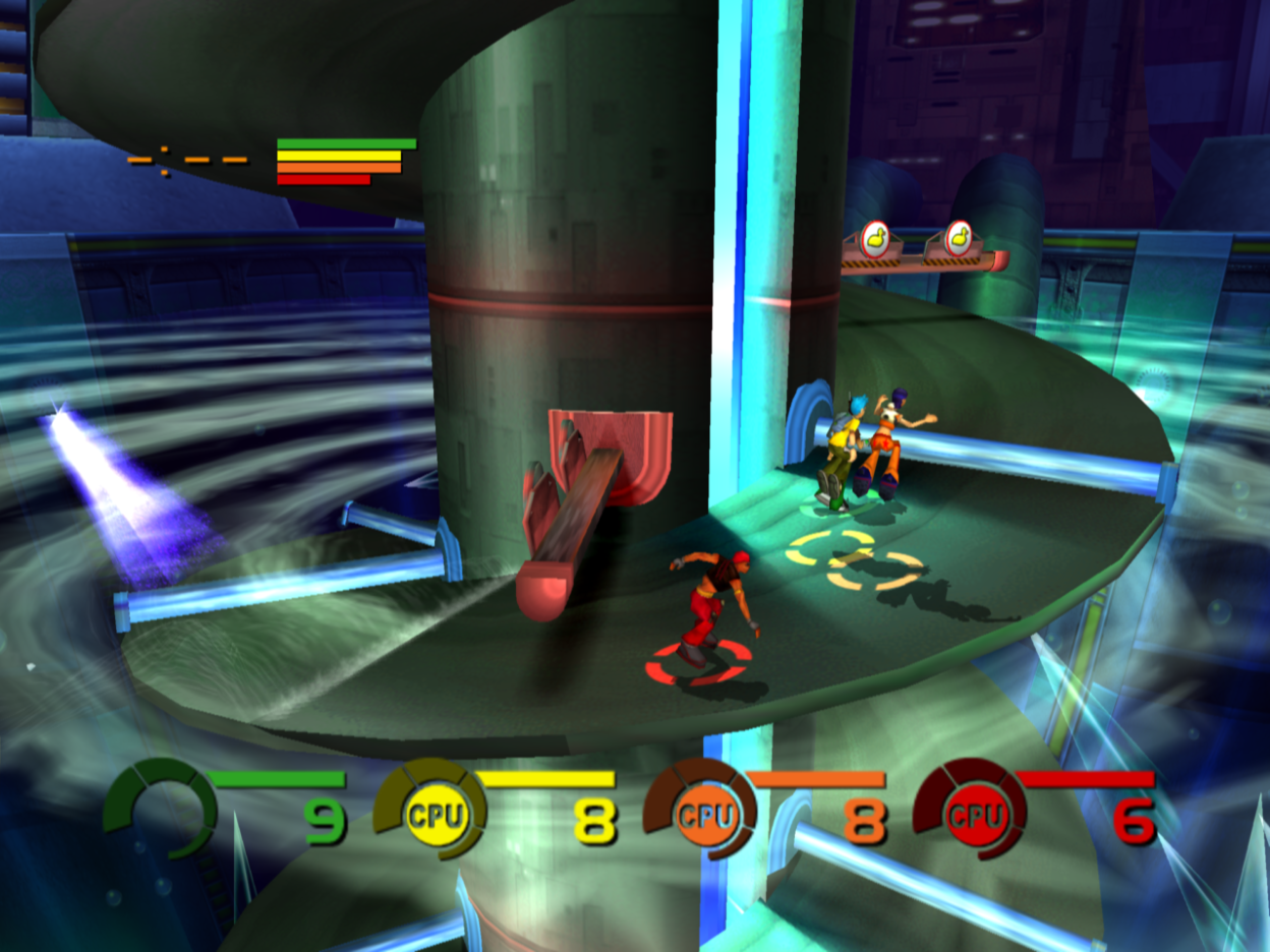 "Fuzion Frenzy" running in xemu