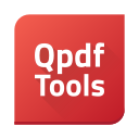 Sovelluksen Qpdf Tools logo