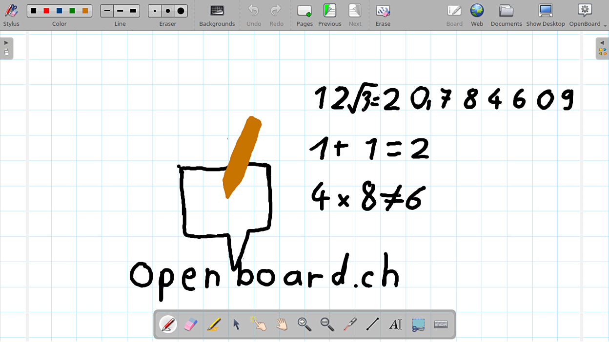 OpenBoard screenshot 1