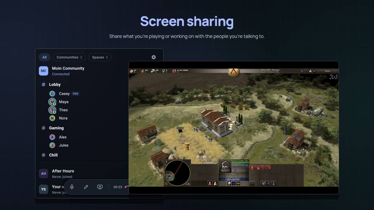 Share what you are playing or working on