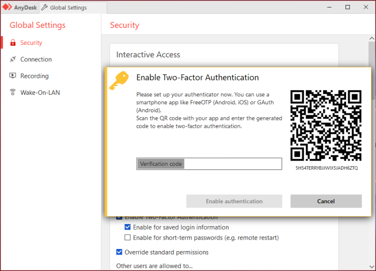 Anydesk screenshot 3