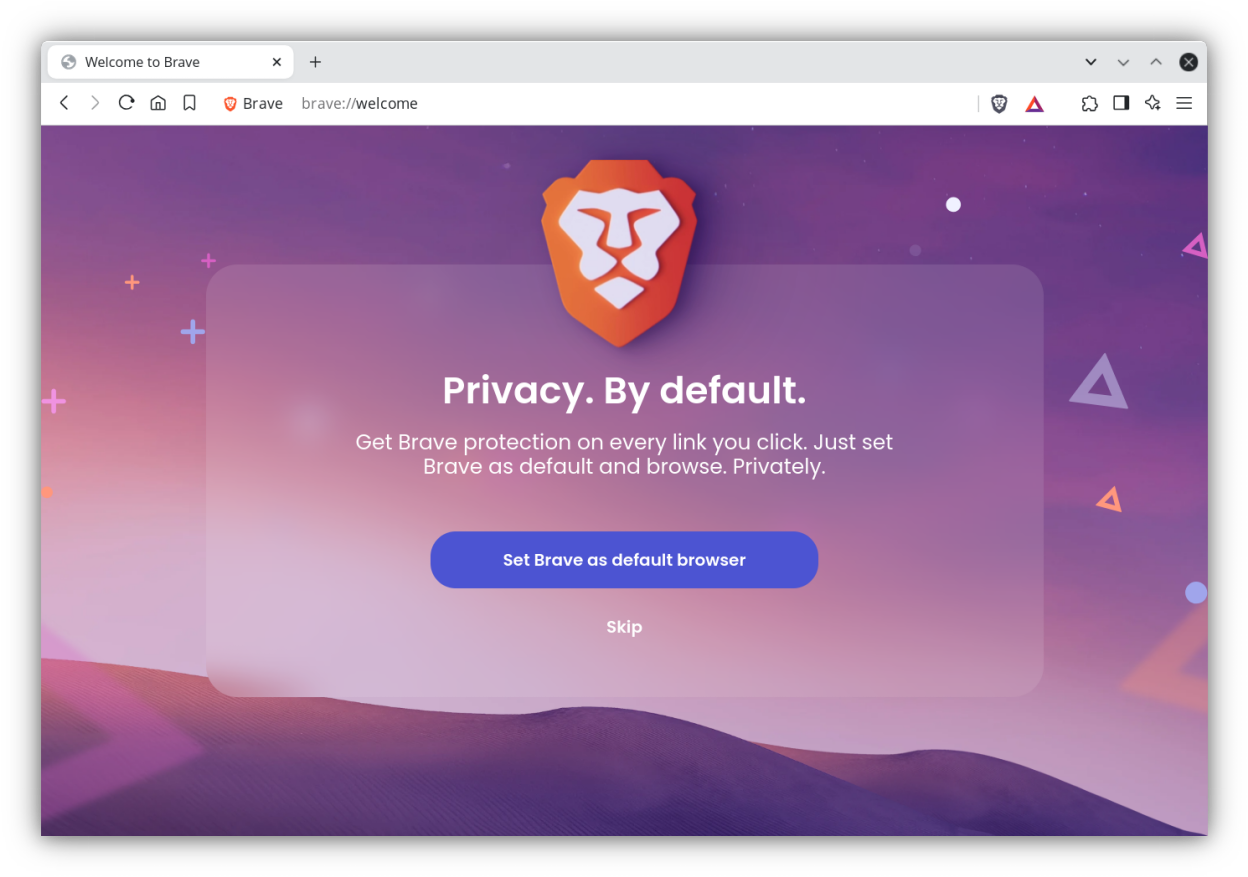 Brave Browser screenshot 1