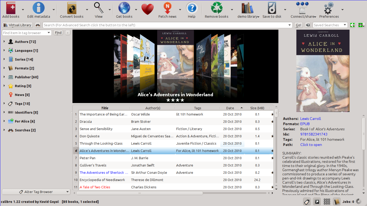 calibre screenshot 3