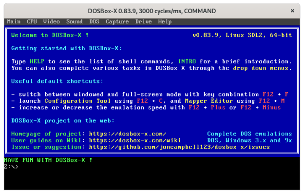 DOSBox screenshot 1