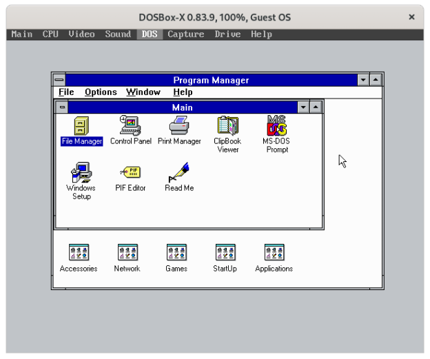 DOSBox screenshot 6