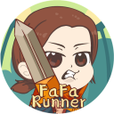 Logotip de FaFa Runner