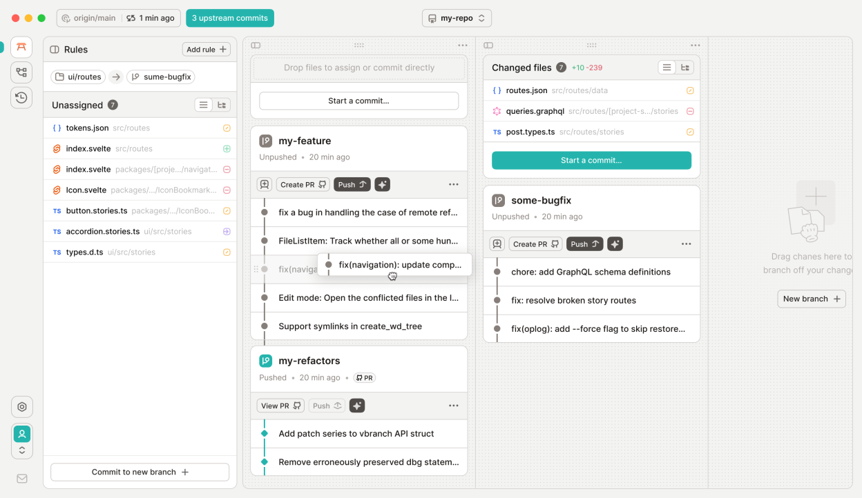 GitButler screenshot