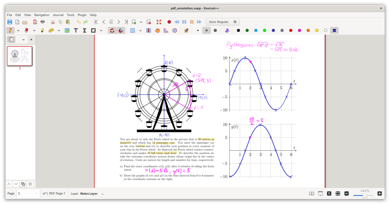 PDF annotation