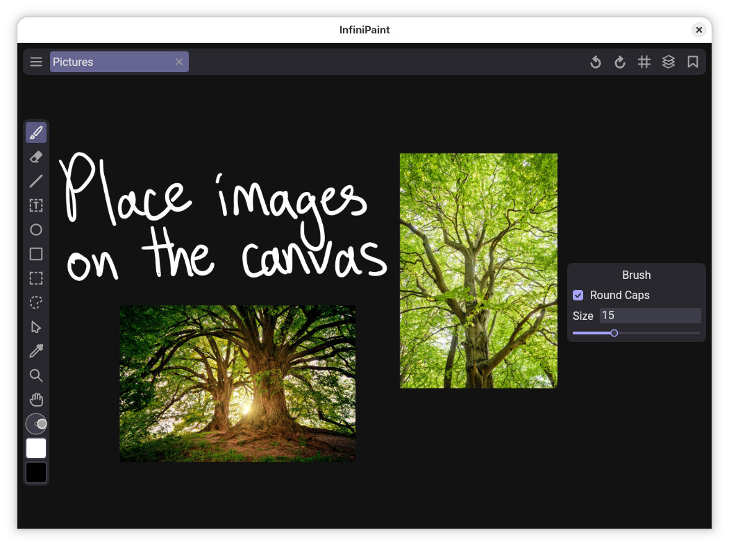 Screenshot 4 of Infinipaint