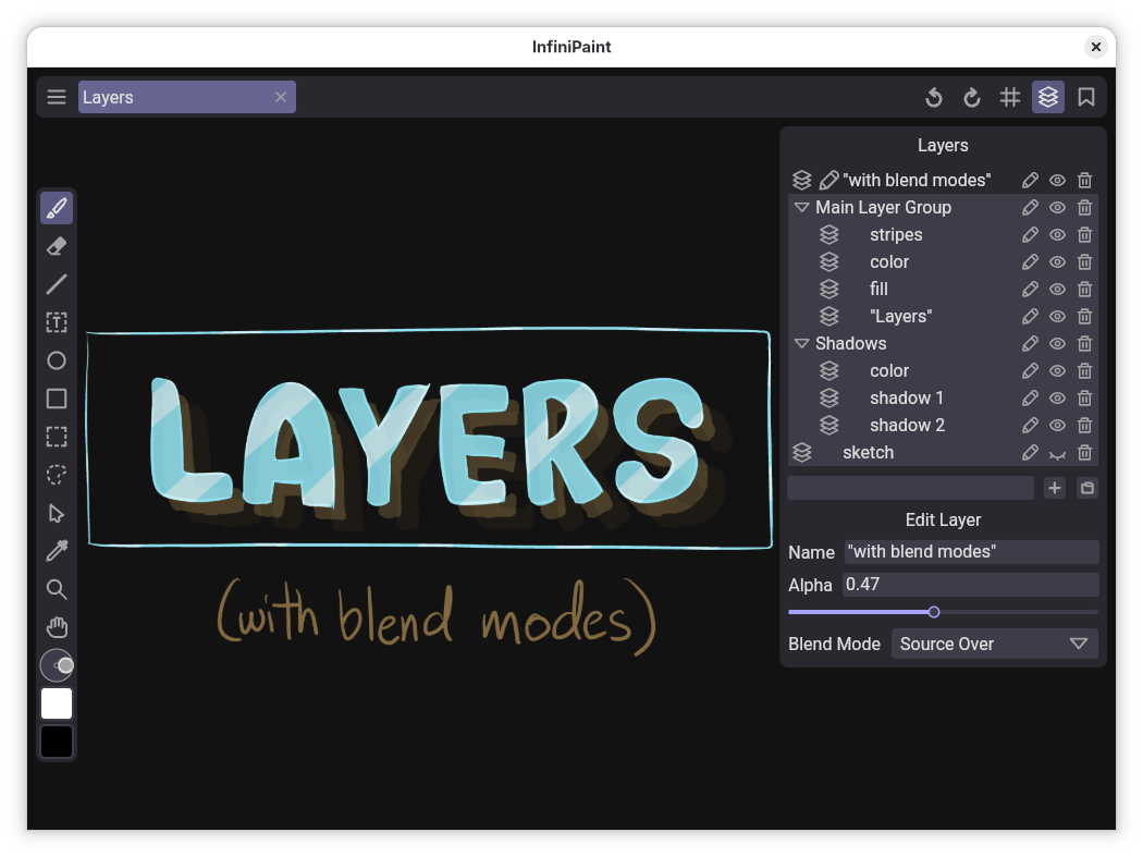 Screenshot 5 of Infinipaint