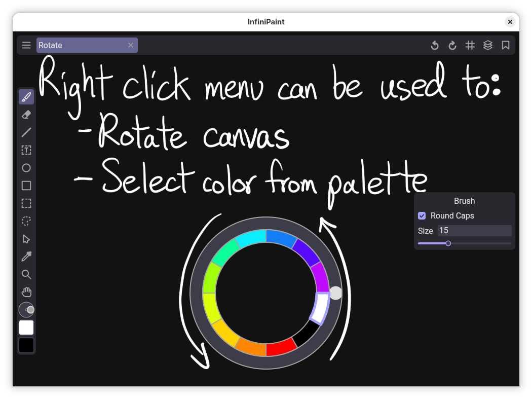 Screenshot 7 of Infinipaint