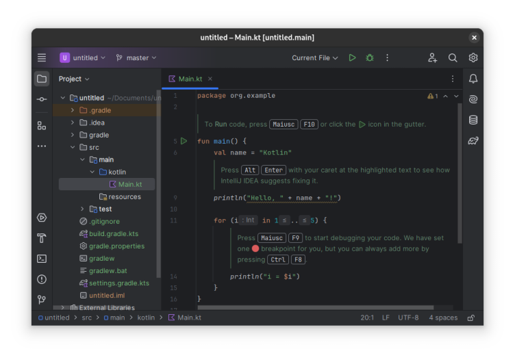 IntelliJ IDEA screenshot 2