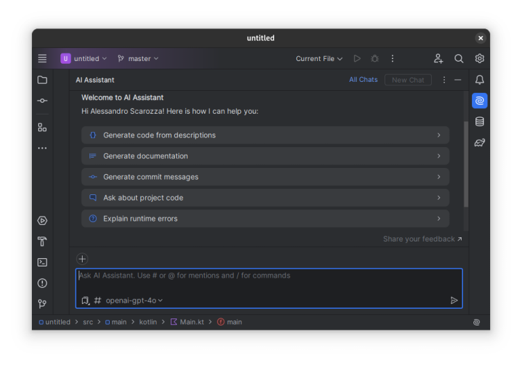 IntelliJ IDEA screenshot 3