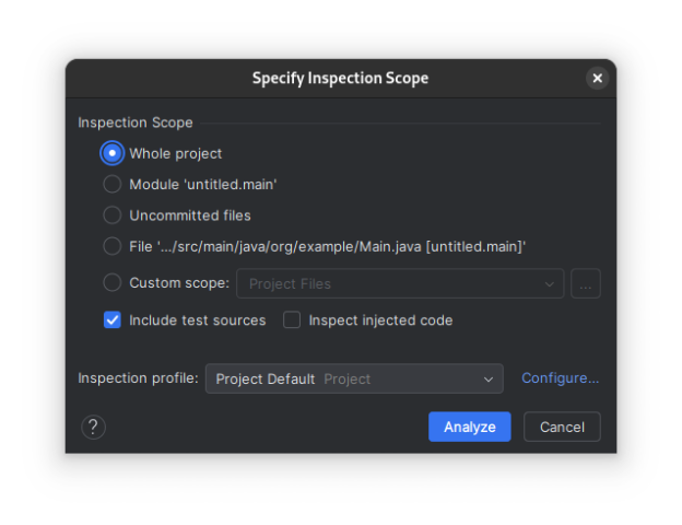 IntelliJ IDEA screenshot 5
