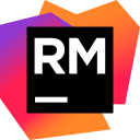 Sovelluksen RubyMine logo