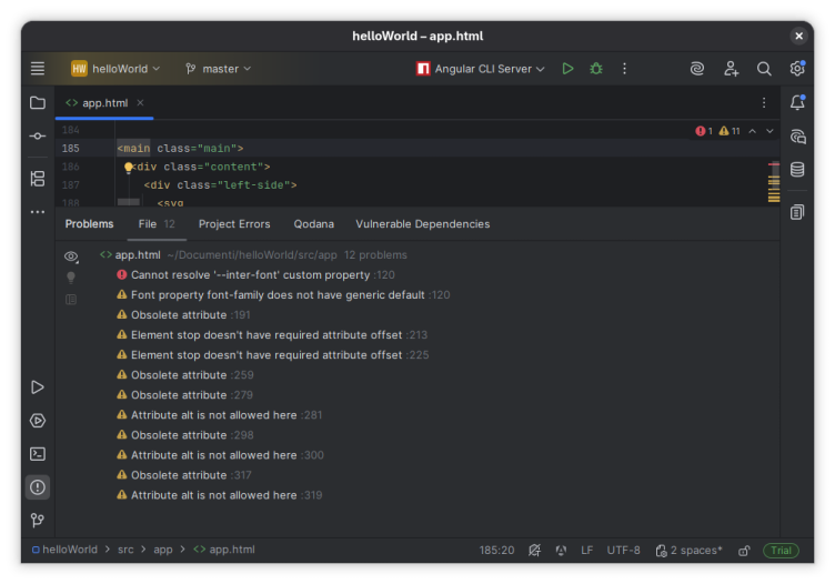 WebStorm screenshot 5