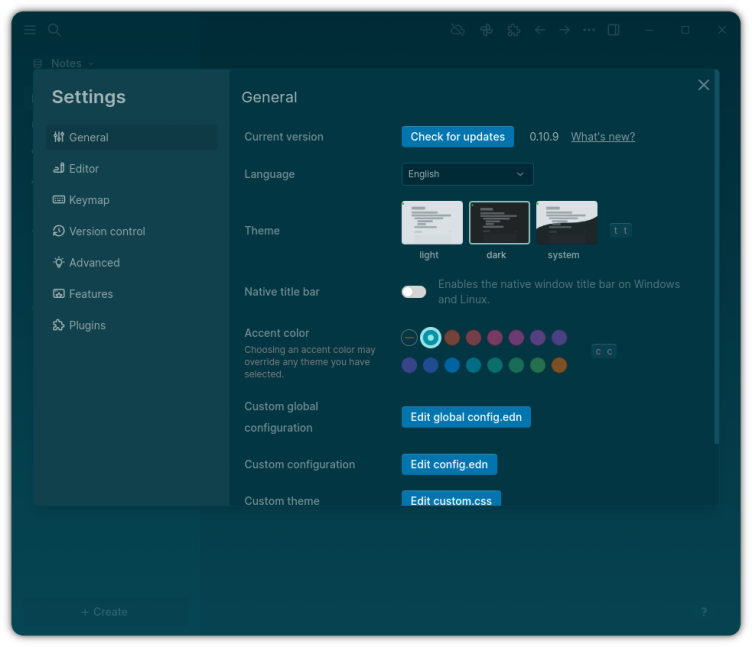 Logseq screenshot 3