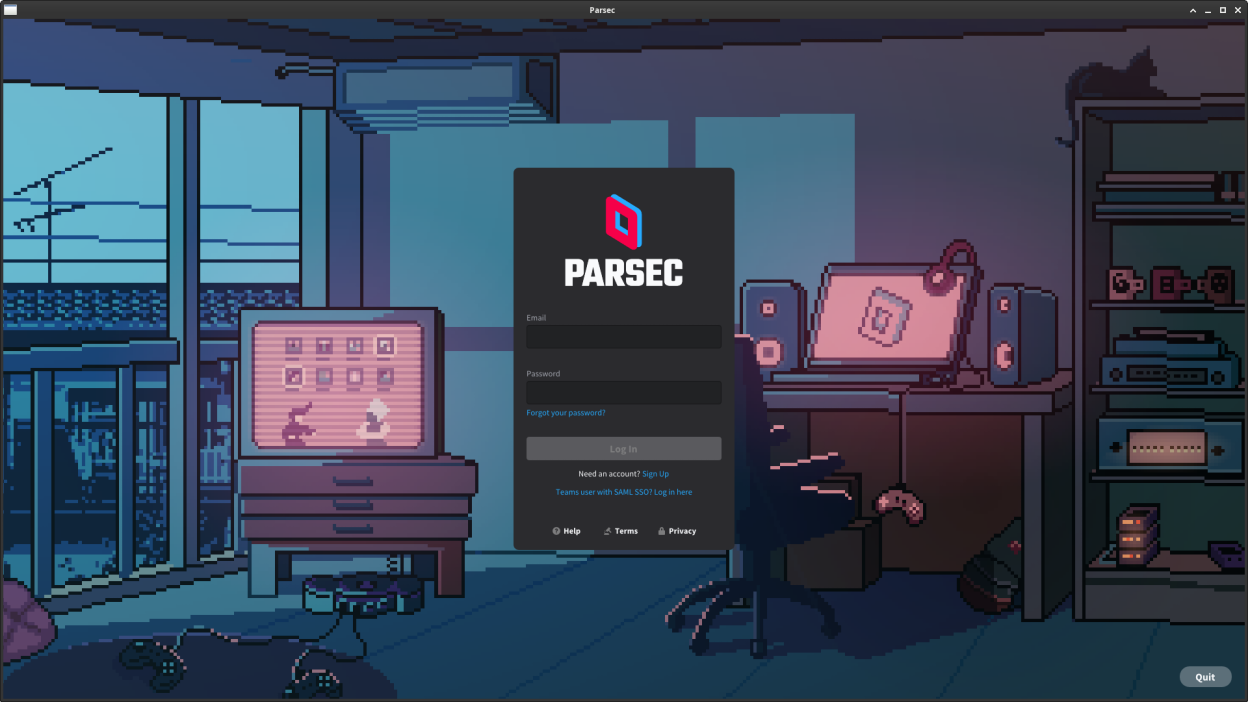 Parsec screenshot 1