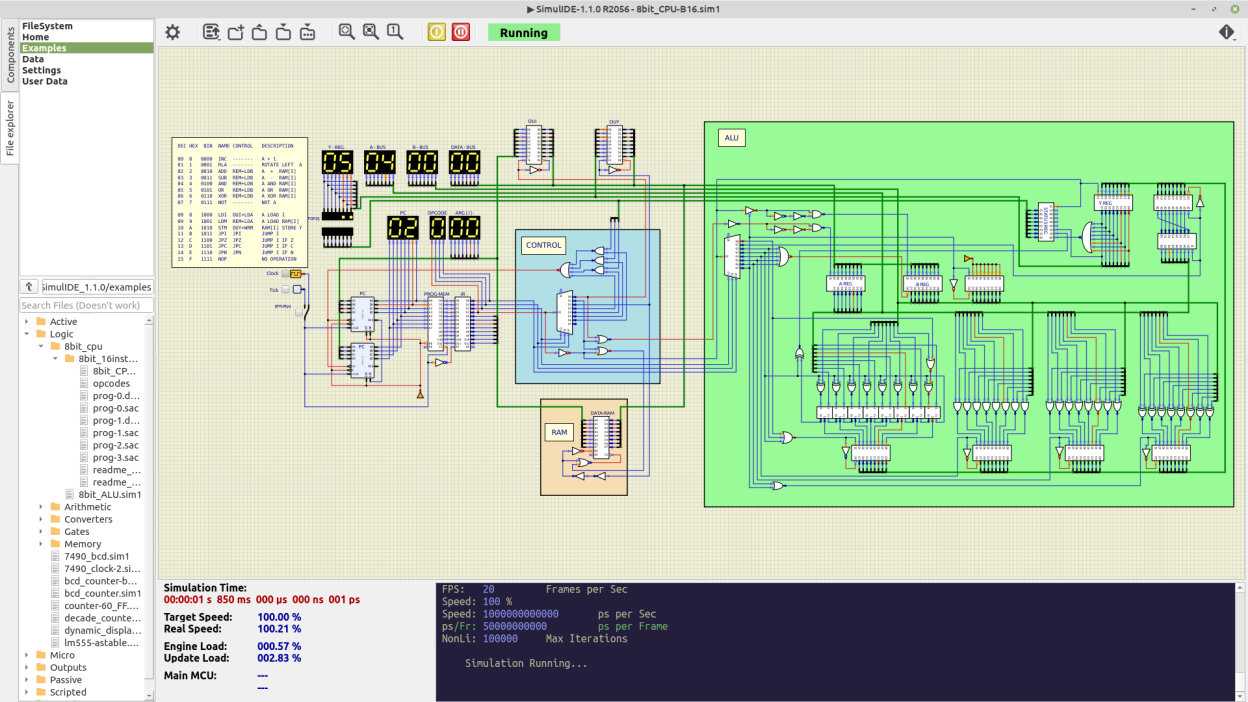 SimulIDE screenshot