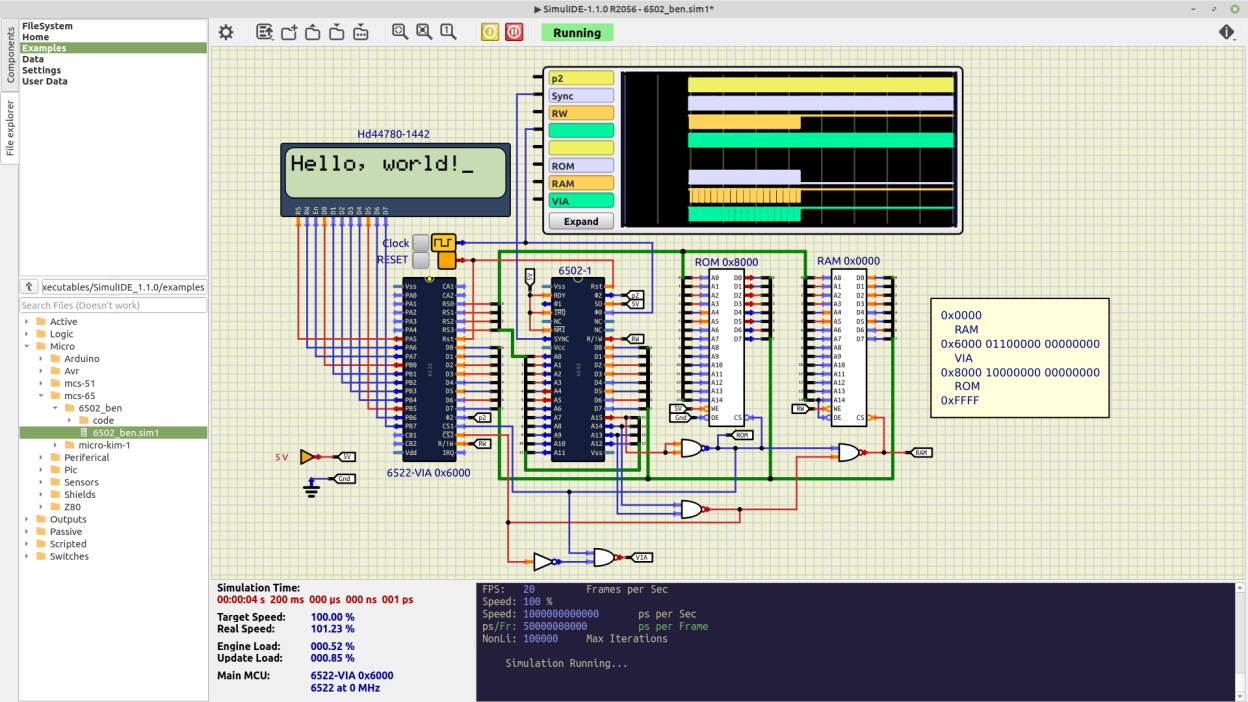 SimulIDE screenshot