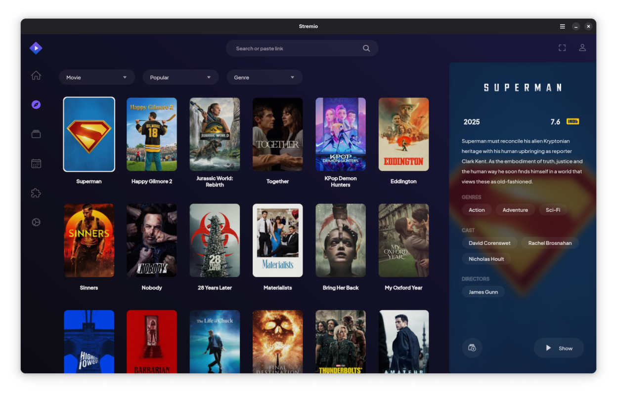 Stremio screenshot 1