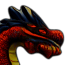 شعار Tux VS Dragon