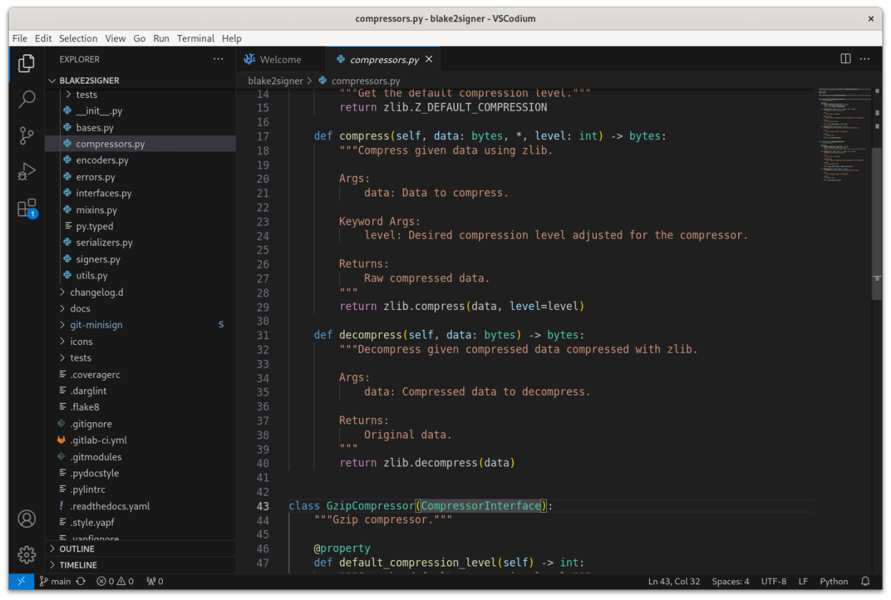 VSCodium screenshot 4