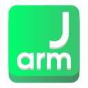 Sovelluksen JArmEmu logo