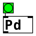 Pure Data (Pd) logotipas