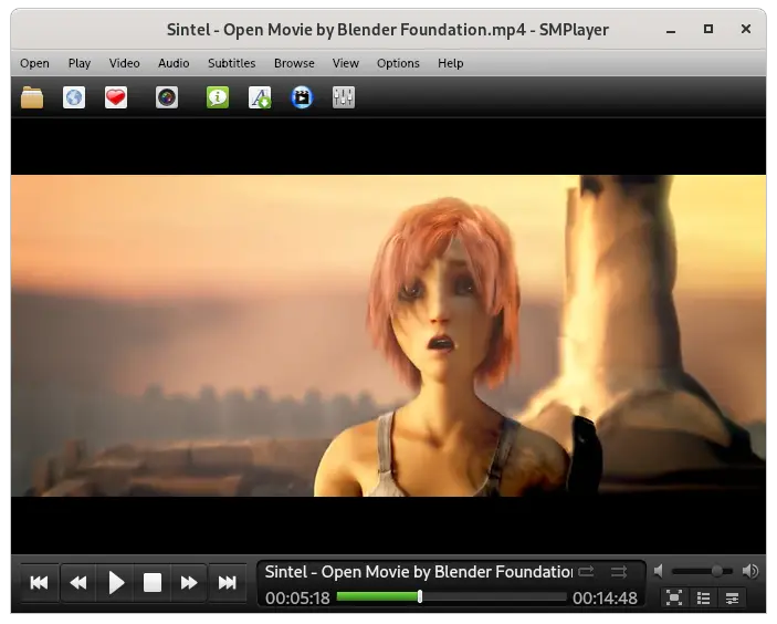 Install SMPlayer on Linux Flathub