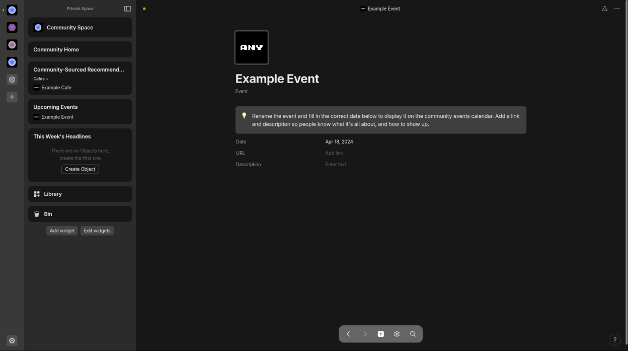 Darkmode appearance