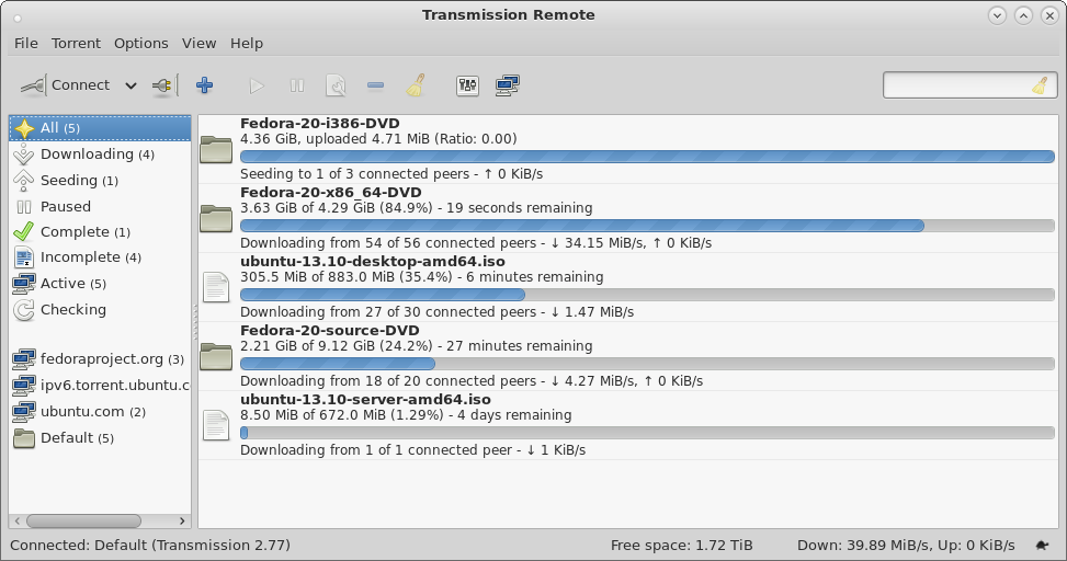 uTorrent, как установить этот сервер на Ubuntu 18.04