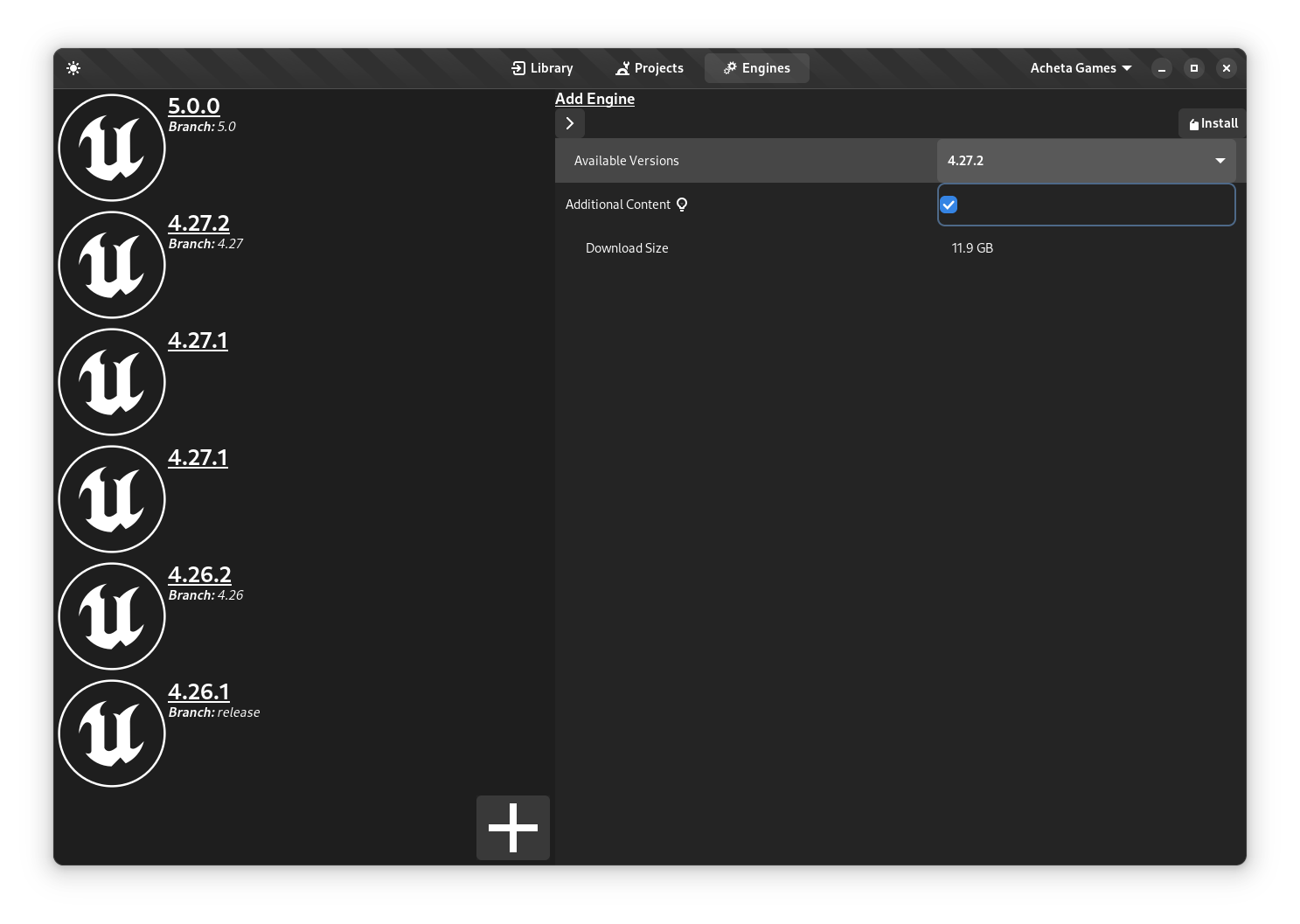 Screenshot 4 of Epic Asset Manager
