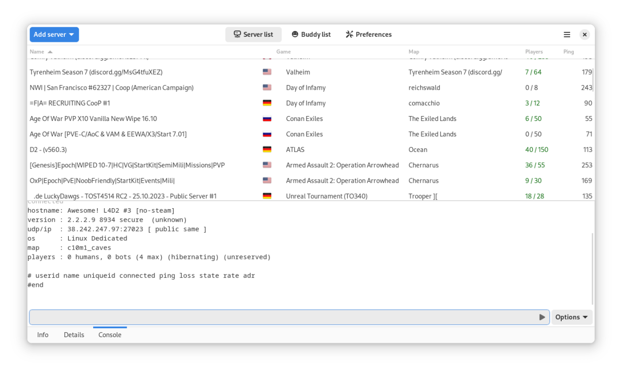 Remote console panel