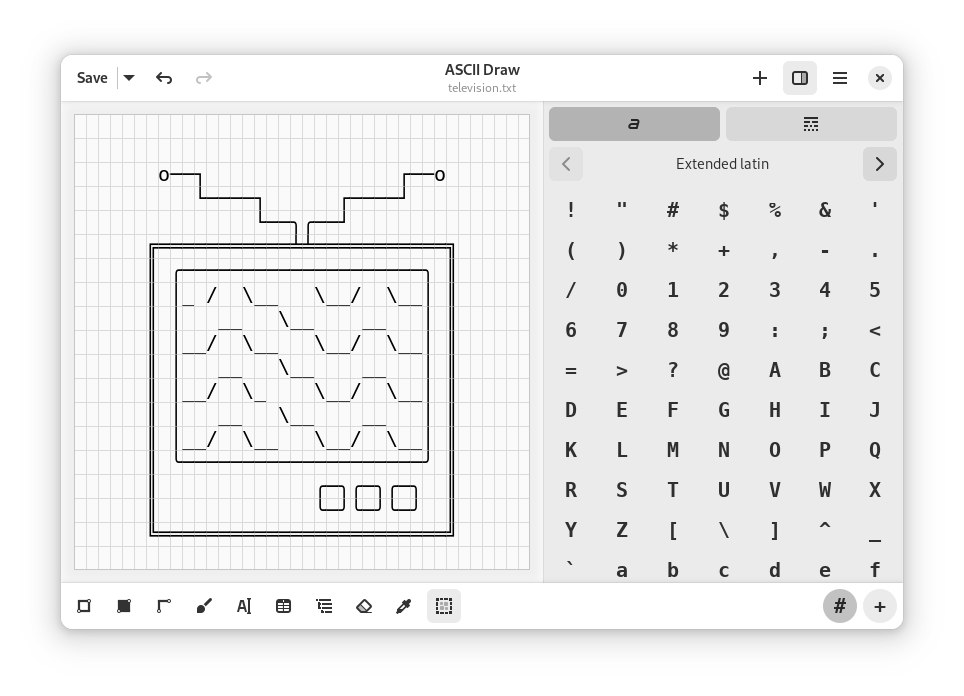 ASCII Draw
