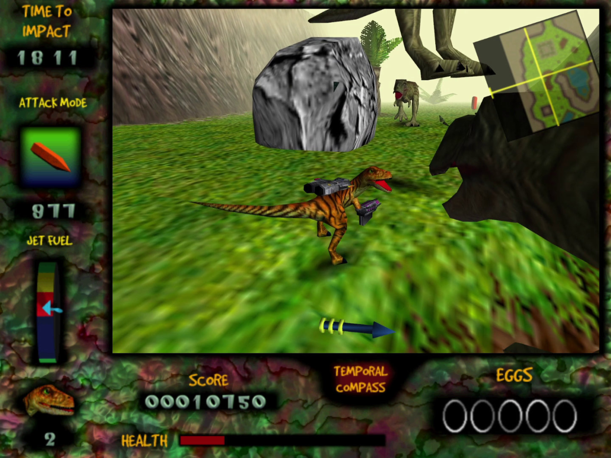 Nanosaur screenshot 2
