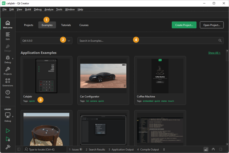 Qt Creator screenshot 2