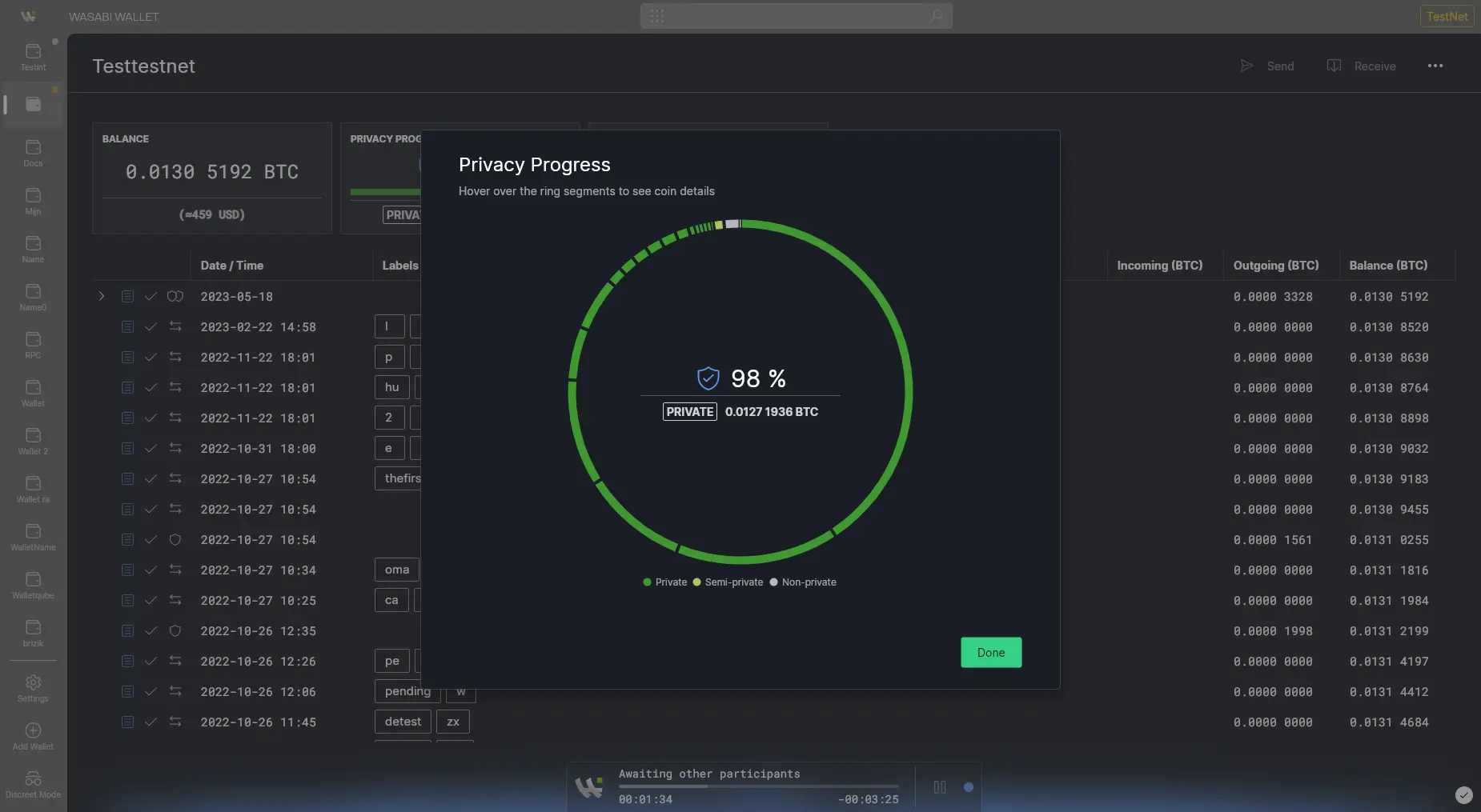 Installer Wasabi Wallet på Linux | Flathub