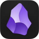 Rakenduse Obsidian logo