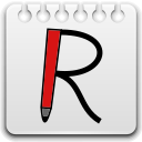 Sovelluksen ReText logo