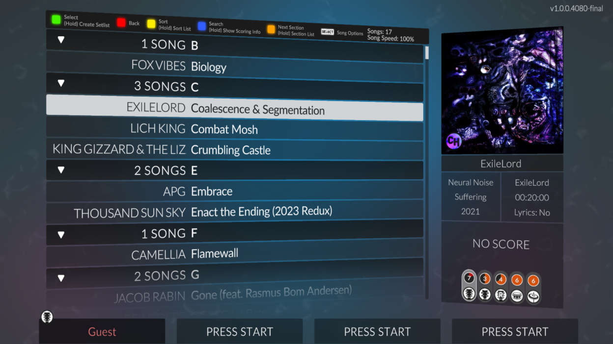 Clone Hero screenshot 2