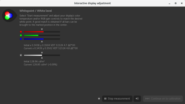 DisplayCAL screenshot 2