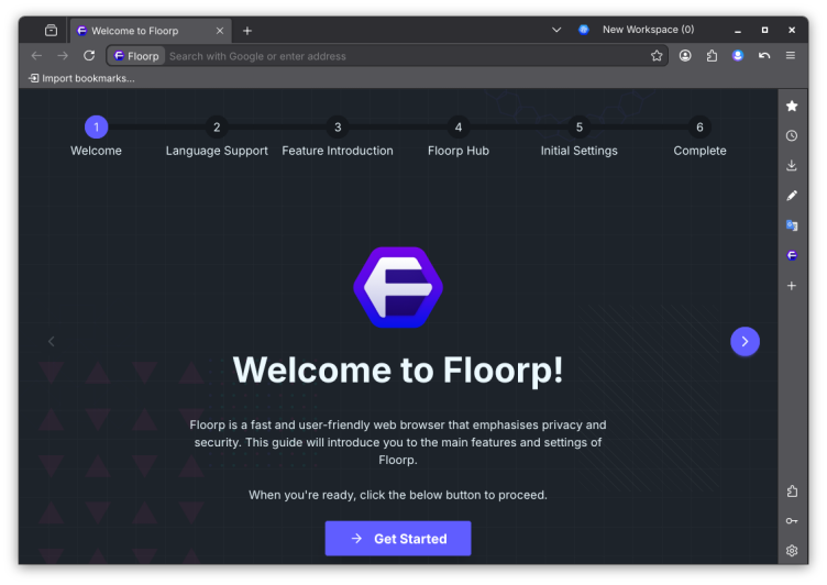 Floorp screenshot 3