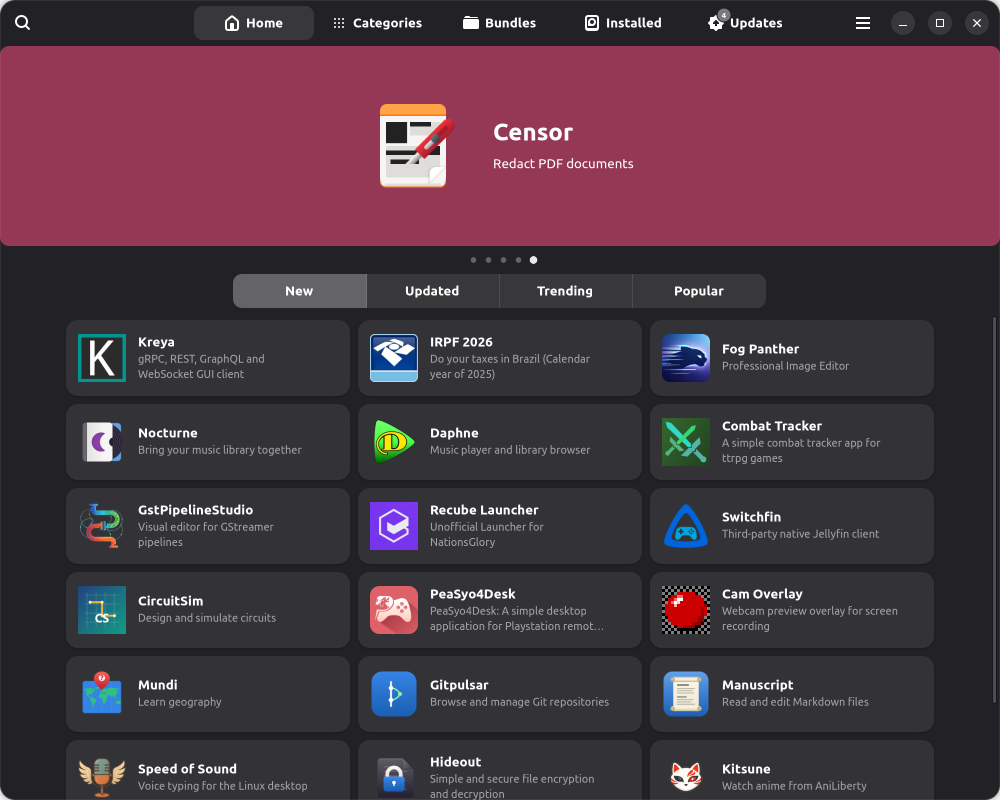 Home page