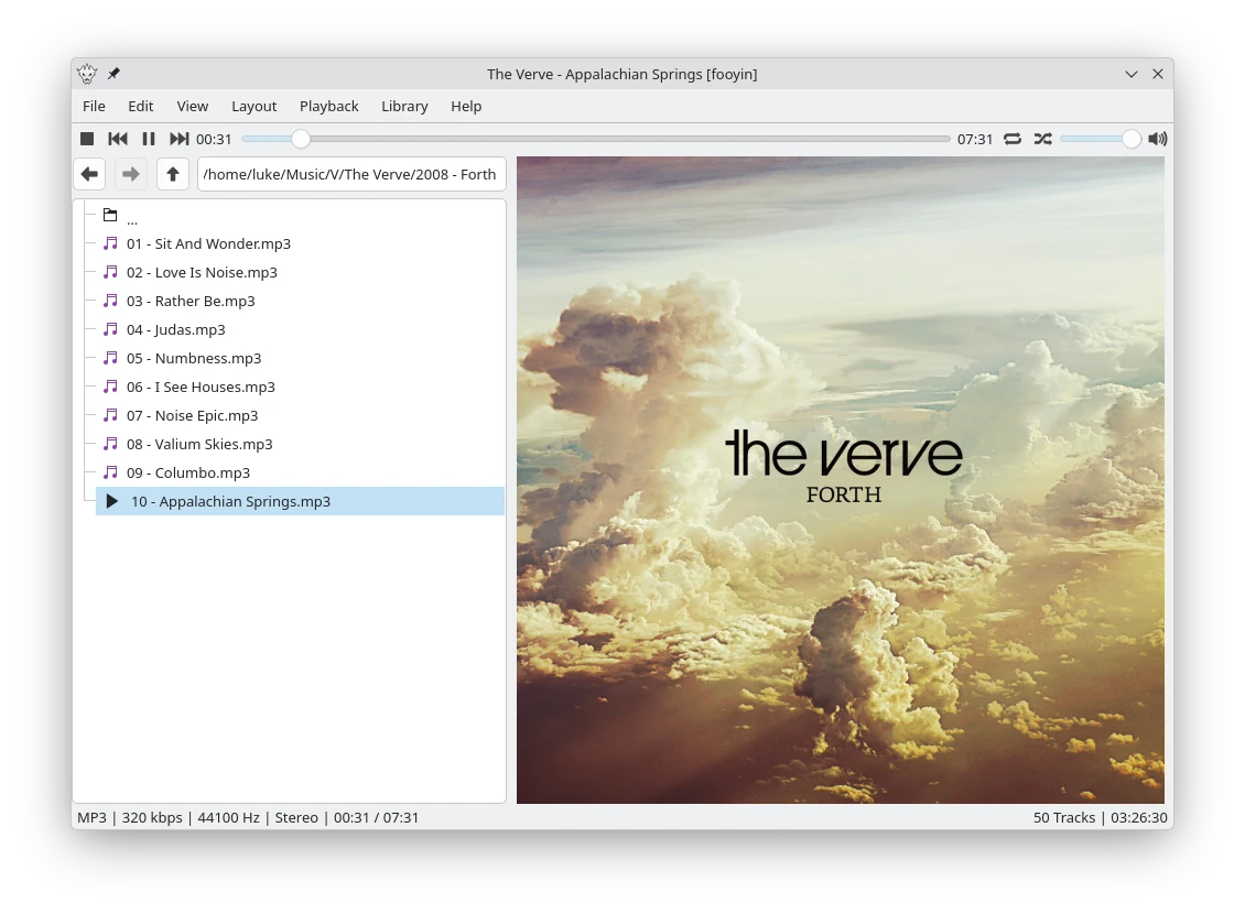 Screenshot 4 of fooyin