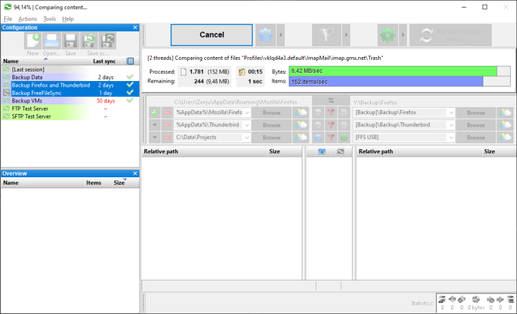 FreeFileSync screenshot 4