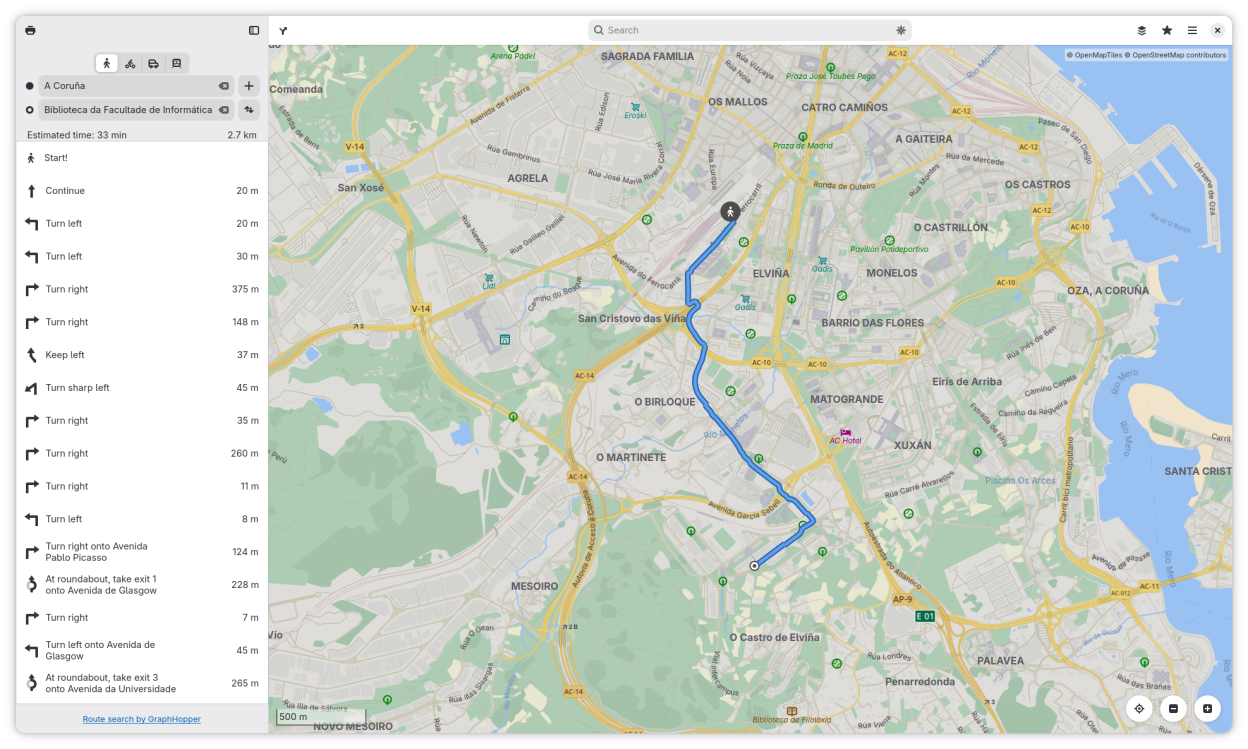 Maps screenshot 2
