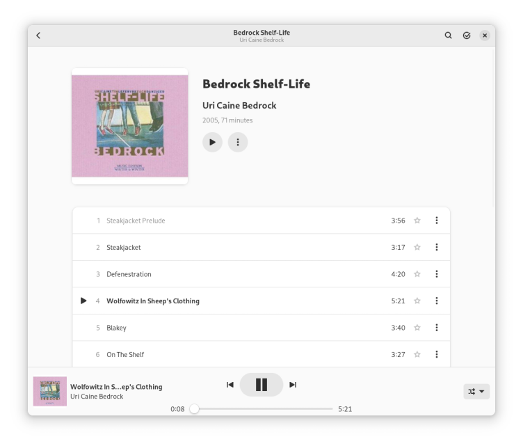 Music screenshot 2